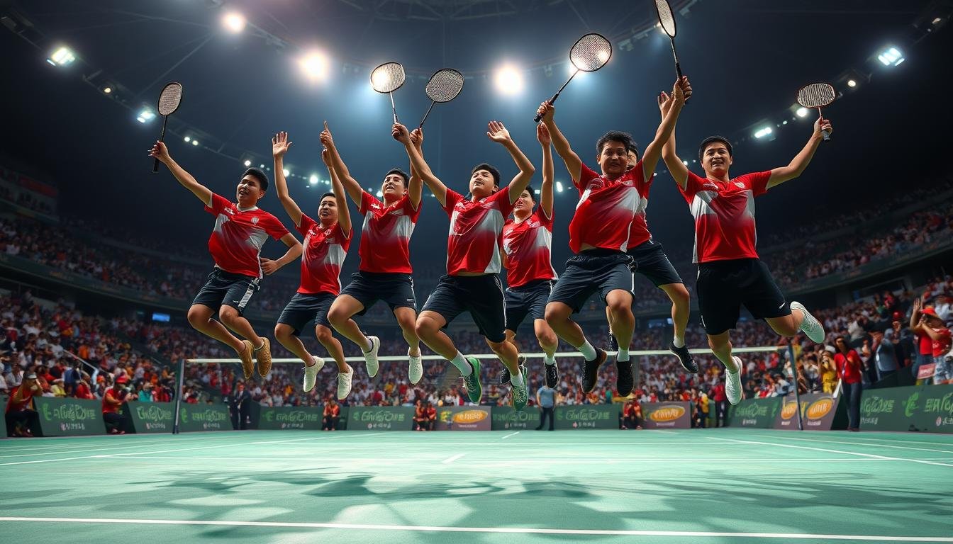 Indonesia Raih Emas di Cabang Bulu Tangkis
