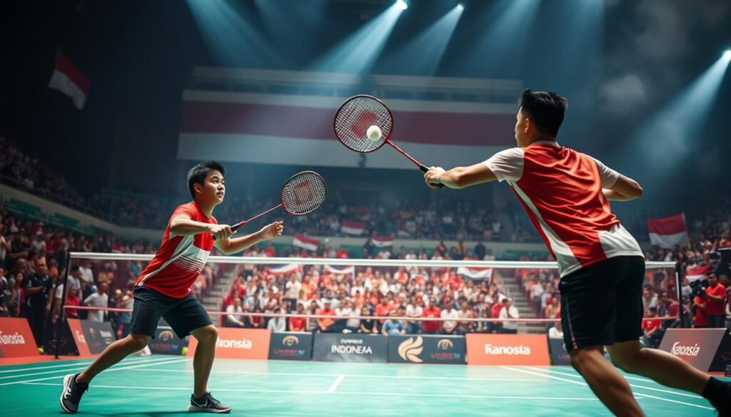 Kemenangan Indonesia di Cabang Bulu Tangkis