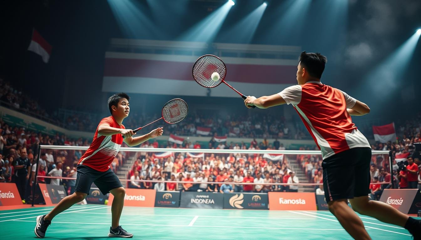 Indonesia Raih Emas di Cabang Bulu Tangkis