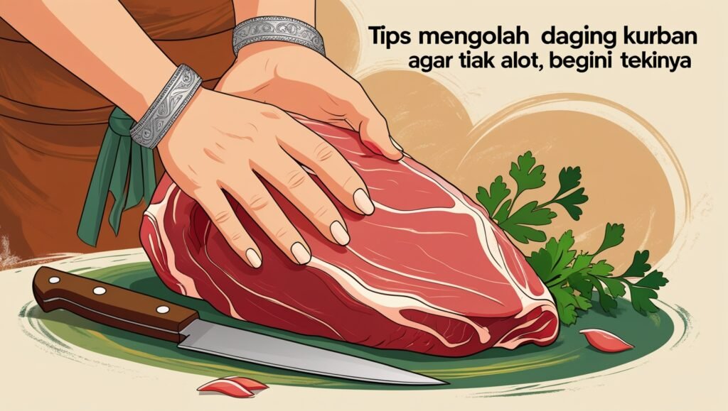 Tips Mengolah Daging Kurban agar Tidak Alot, Begini Tekniknya