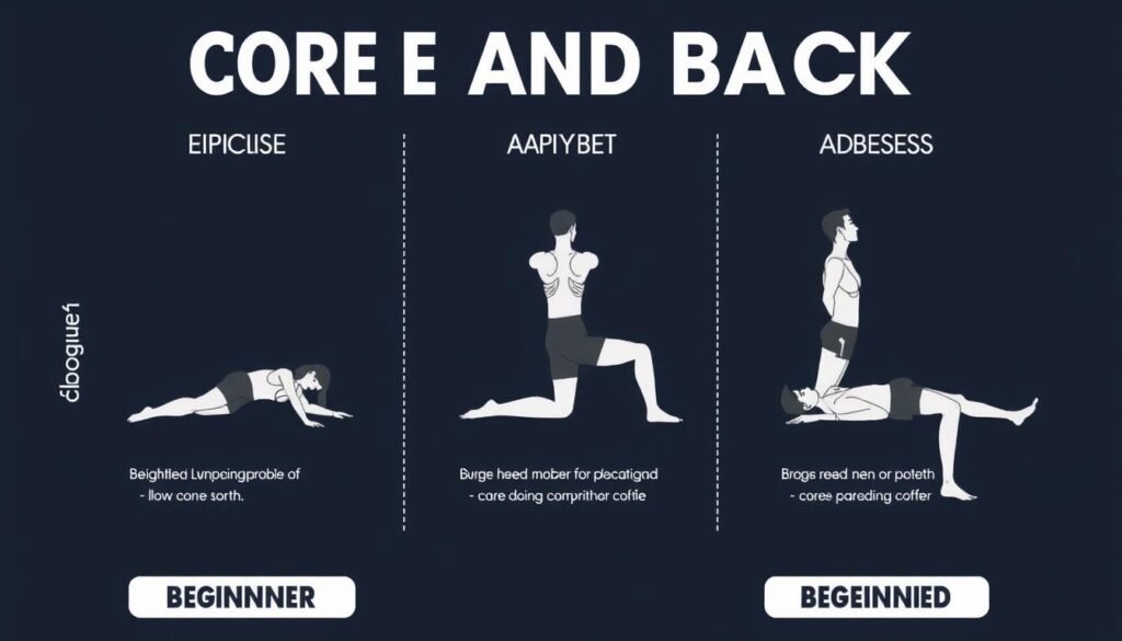 Progresi latihan Core Strength dan Back Extension dari pemula hingga lanjutan