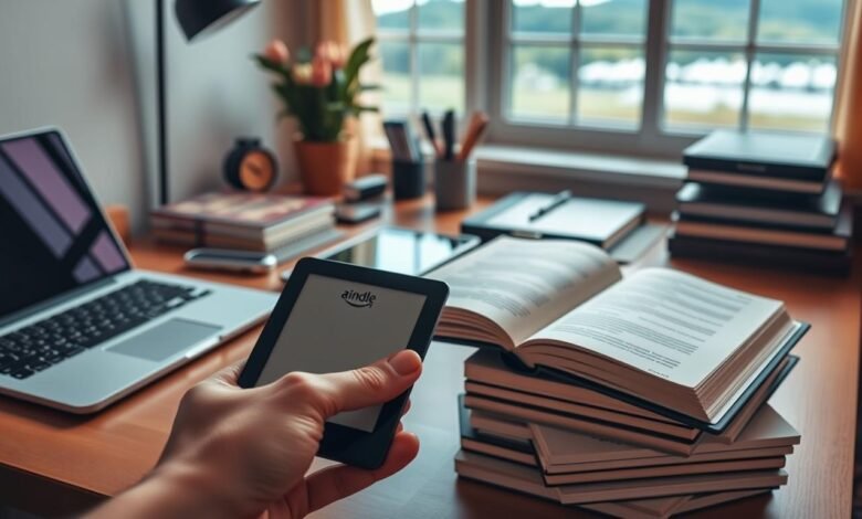 Cara Mendapatkan Uang dari Internet lewat Amazon Kindle
